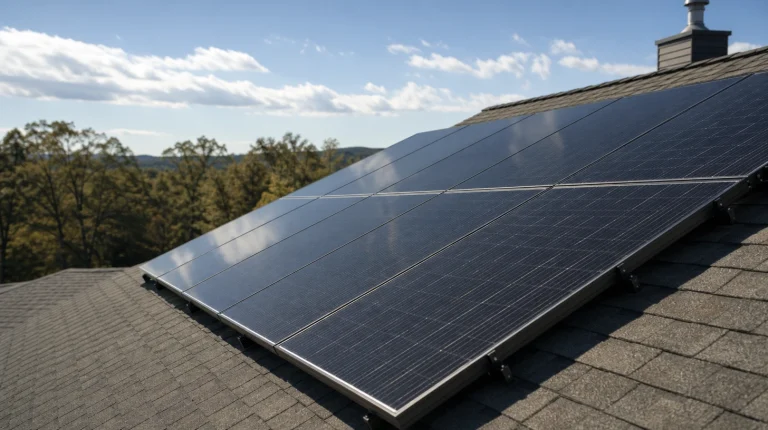 Production d'1 kWc de panneaux solaires