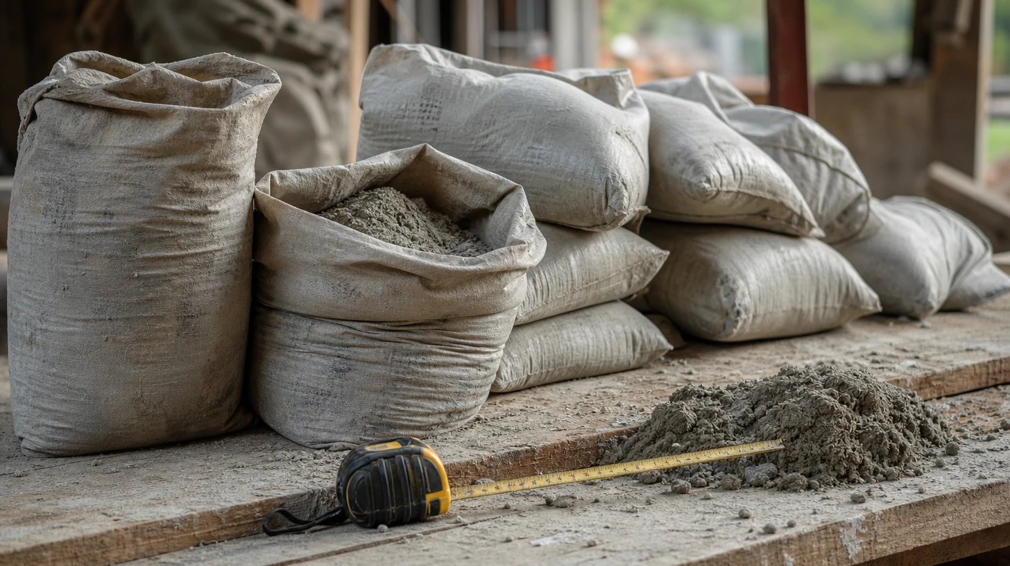 Nombre de sacs de béton pour 1 m³