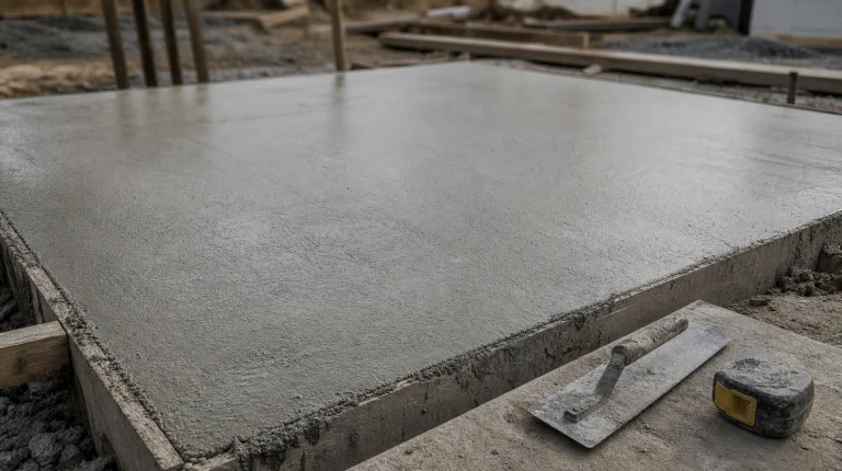 Temps de séchage du béton
