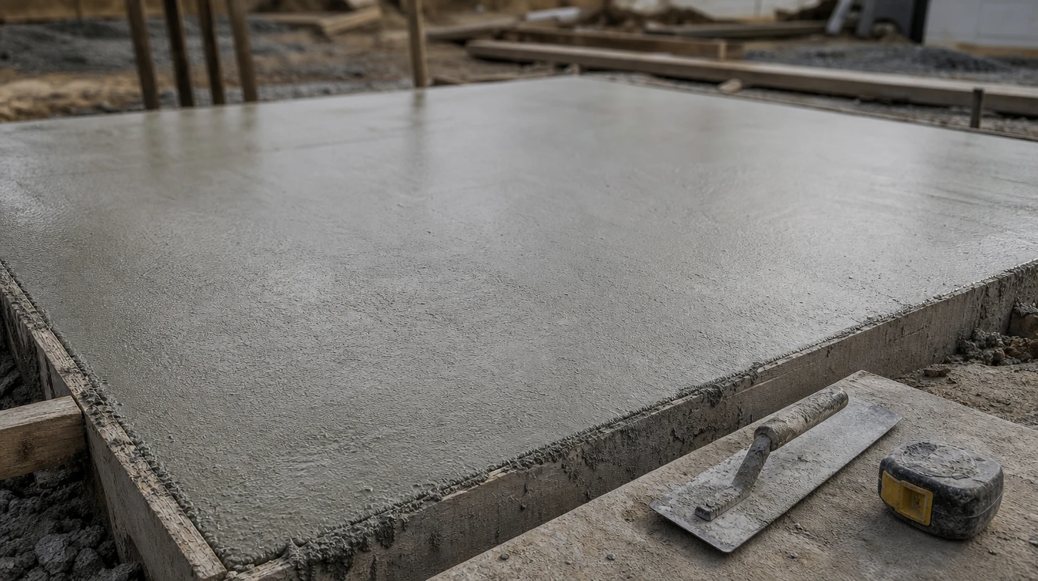 Temps de séchage du béton