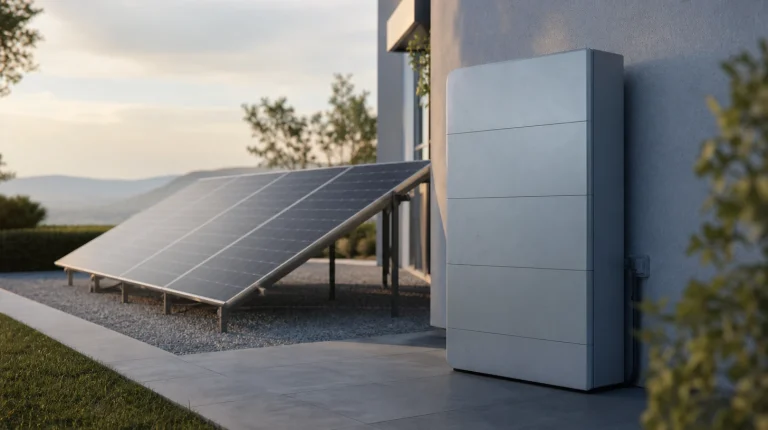 Batterie panneaux solaires 6 kWc